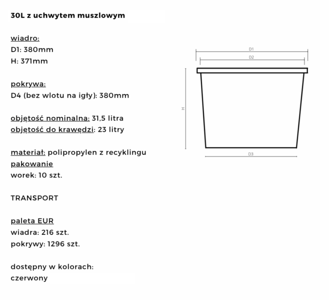 Pojemnik 30l - obrazek 2