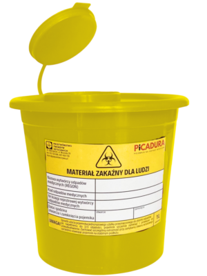 Pojemnik 1 l Żółty