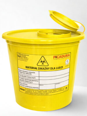 Pojemnik 2l Żółty